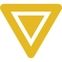 icône de triangle
